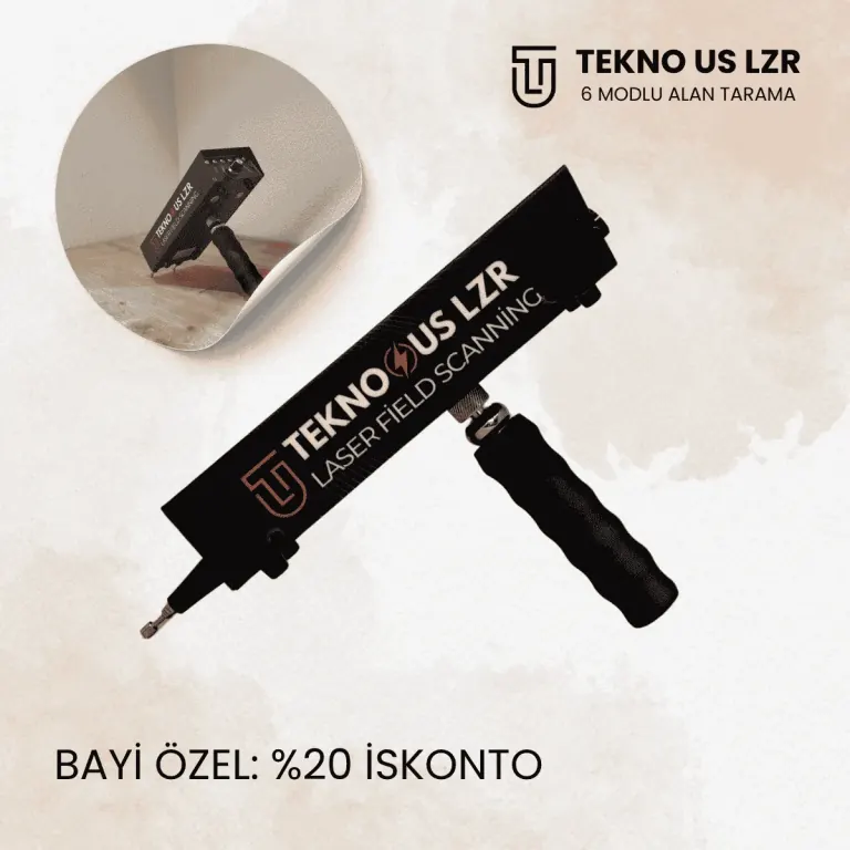 Kütahya TEKNO US LZR lazerli alan tarama